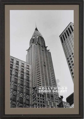 49x34 Fowler B/W N.Y. Chrysler Bldg