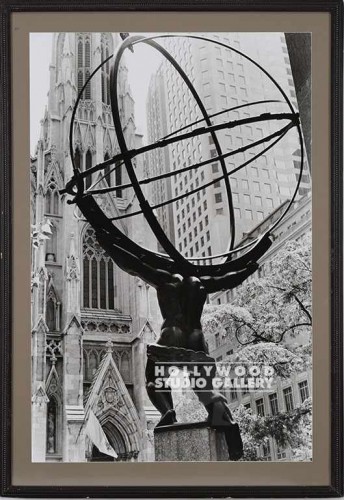 52x37 FOWLER B/W ATLAS-ST.PAT`S CIA