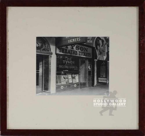 17X18 SEPIA NY TYSON THEATRE/ MAHOG