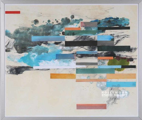 32X38 NGO SOUND BAR A-ABSTRACT/ALUM