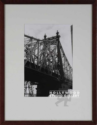 20X17 RF B/W NYC BRIDGE         CIA