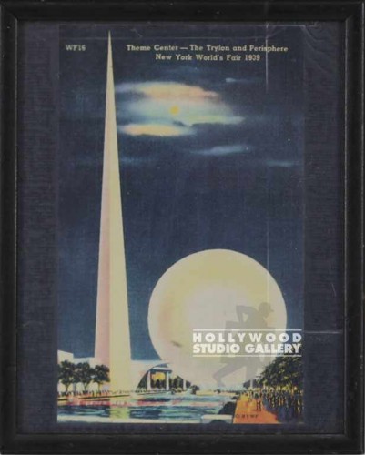 11x9 Trylon & Perisphere N.Y. Fair 1939