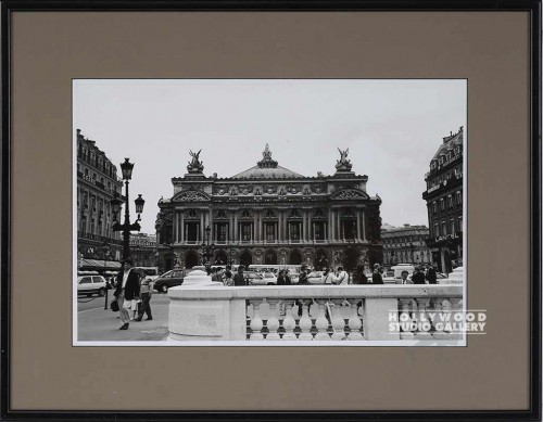 21X27 RF B/W PARIS OPERAHOUSE