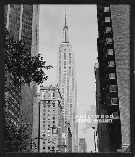 28X24 RF B/W NYC- EMPIRE STATE BLDG