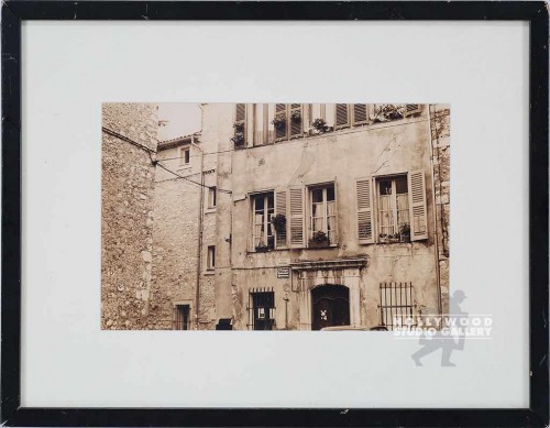 16x21 Fowler Sepia Euro Bldg/Blk