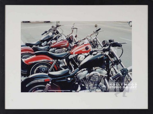 24X33 JJ RED MOTORCYCLES FOTO/BLK