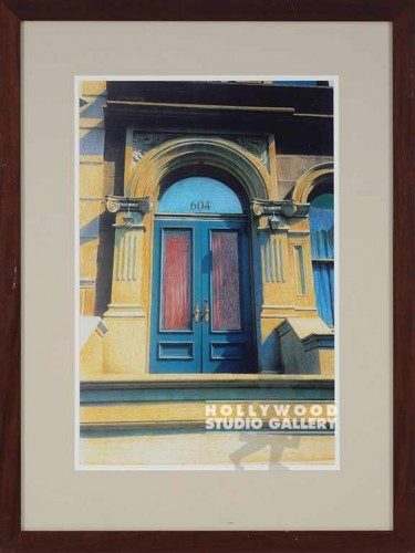32X24 RF YEL BLDG-DOORWAY-TINTD/BRN