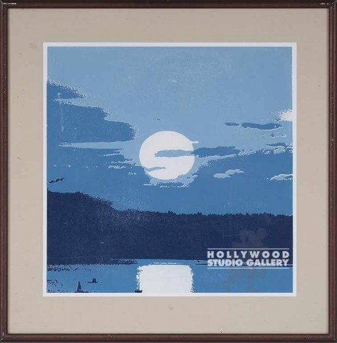 24X23 HALL SERENE SUNSET-BLUE/BRONZ