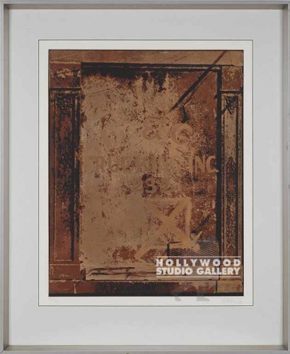 39x34 S/N SERIGRAPH/WAREHOUSE