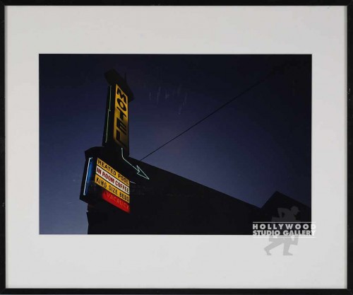 20X24 HAVHOLM MOTEL/NITE NEON FOTO