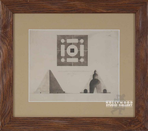 15 X 17 MONUMENT DIAGRAM/WAVY WOOD