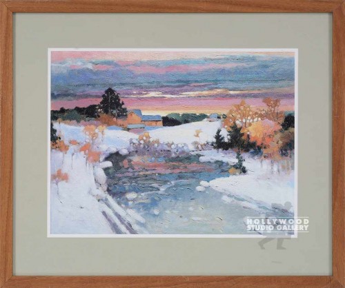 20x23 Hayslette Winter @ Millerpond