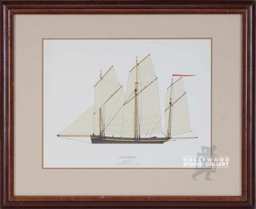 21X26 DEFENDER-CLIPPER SHIP/CHERRY
