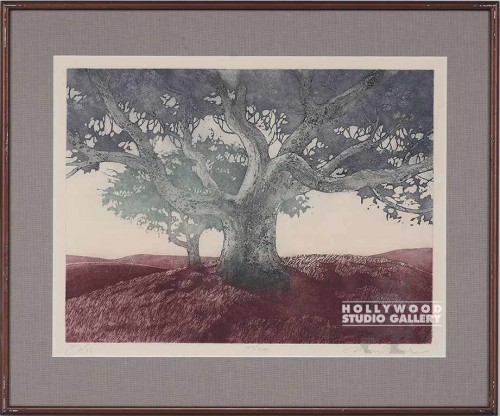 27X32 WHEELER OAKS-MAUVE ETCH/BRNZ