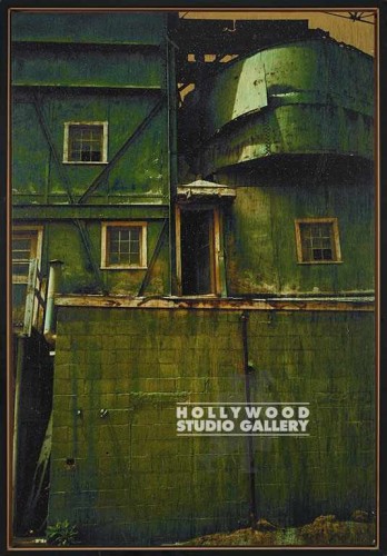 46X32 RF GREEN RUSTIC BLDG-CANVAS