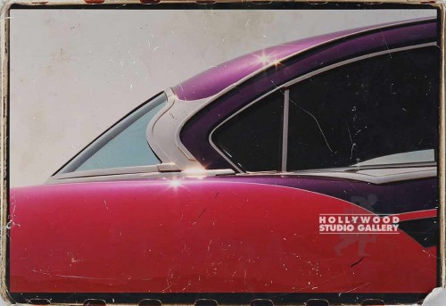 13x19 FOWLER RED-PURPL CAR ROOF CIA