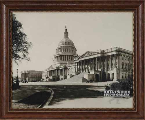 19X24 WASH.DC-CAPITOL BLDG SEPIA/BR