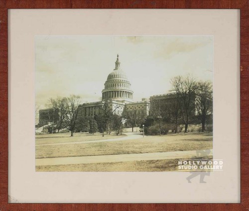 13x15 Sepia Wash D.C. Cap Bldg