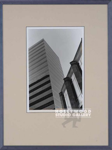 31x23 Fowler B/W Archit Bldg/Blue