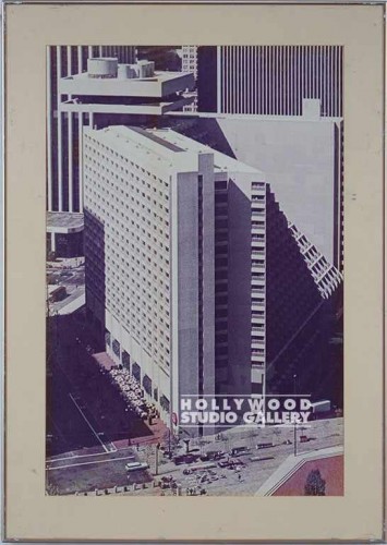 36X25 ARCHITECTURAL PHOTO/SLVR MTL