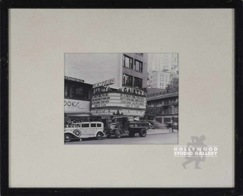 17X21 B/W GAIETY THEATRE EXT. PHOTO