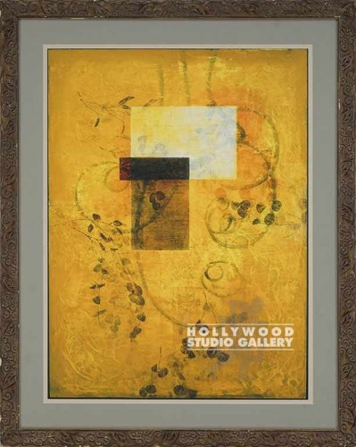 51X40 HERSH HEAVN-EARTH-YELLO-LEAFY