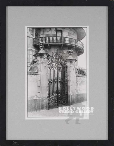20X15 RF B/W EURO.ORNATE GATE/ BLK