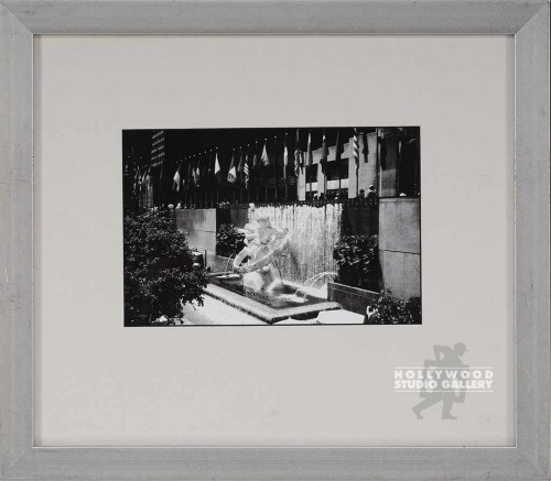 12X14 B/W ROCKEFELLER CENTER / ALUM