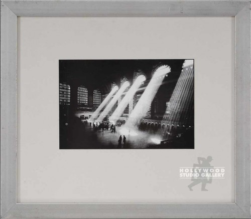 12X14 B/W INT.GRND CENTRAL STA/ALUM