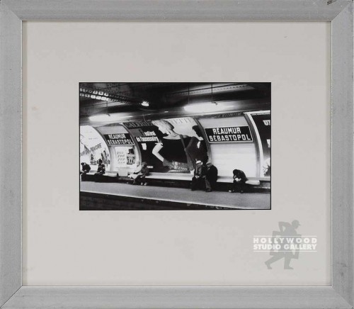 12X14 RF B/W INT.PARIS SUBWAY /ALUM