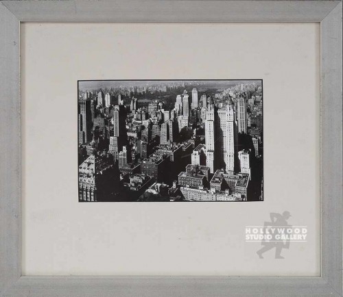12X14 B/W NY AERIAL VIEW-DAY / ALUM
