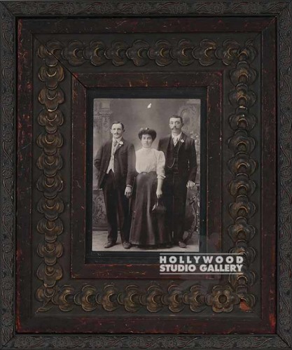13x11 B/W Victorian 2 Men/1 Woman