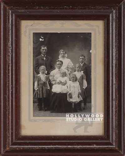 8x10 B/W Victorian Family/Portrait