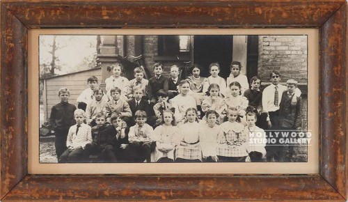 7x12 B/W GROUP SCHOOL CHILDREN PHOTO
