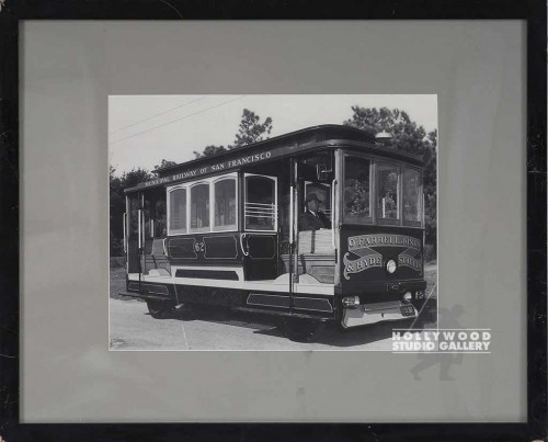 17X21 B/W SAN FRAN/TROLLY