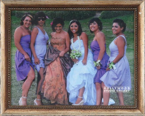 13X16 HSW (6) BRIDESMAIDS/LAWN