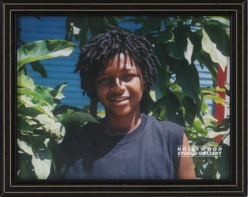 10X12 LIL BLACK KID W/ DREADLOCKS