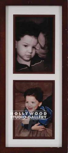 18X8 DBL PHOTO-RF`S BETH-JIMMY/BRN