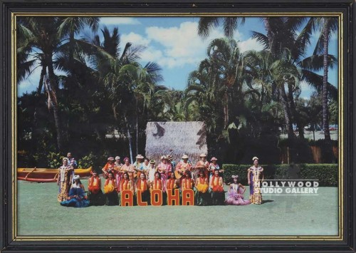 12X17 COLOR/"ALOHA"GROUP  PHOTO