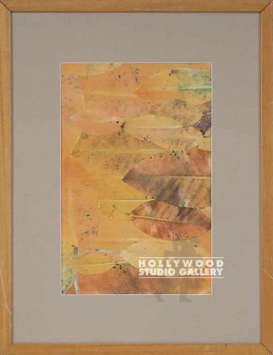 17x22 JJ/Yellow Leaves/Matted