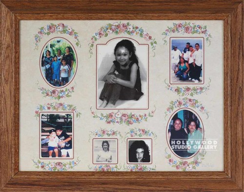 15X19 7 OPENING FAMILY COLLAGE/BRWN