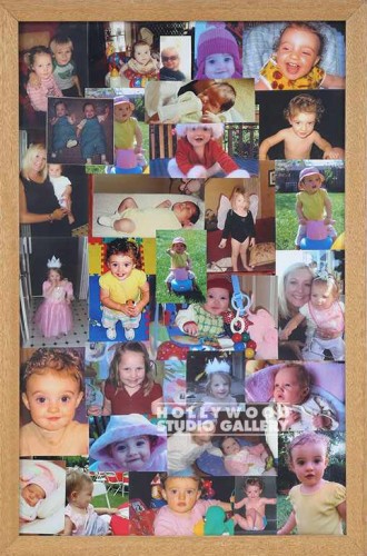 30X20Frmd Collage/Kids/Blonde Frm
