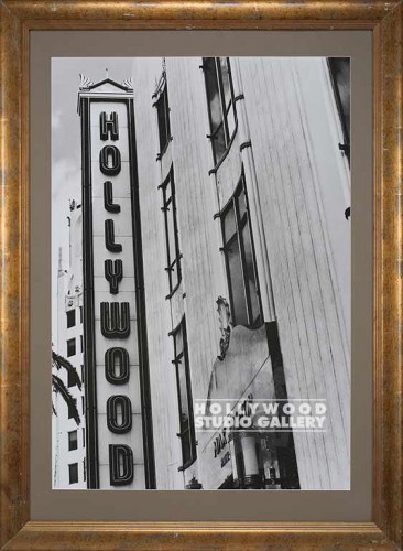 51X37 FOWLER B/W "HOLLYWOOD" NEON