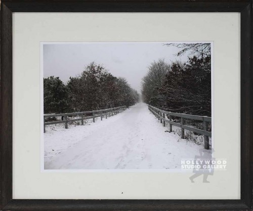19X23 FRANKEL SNOW-FENCED ROAD/BRN