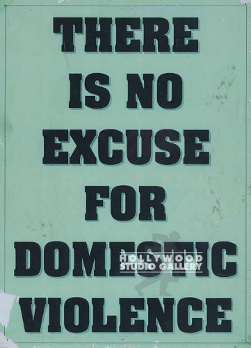 11X15 NO EXCUSE DOMESTIC VIOLENCE
