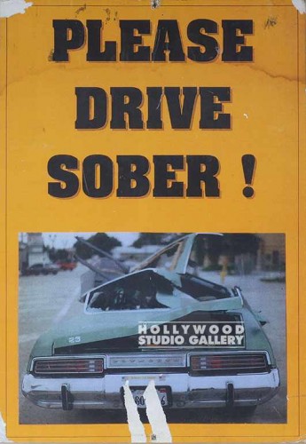 11X16 PLEASE DRIVE SOBER