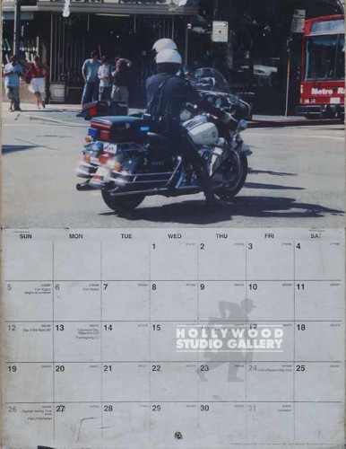 14X11 POLICE CALENDER