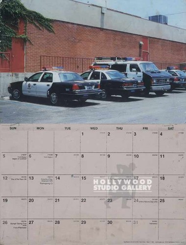 14X11 POLICE CALENDER