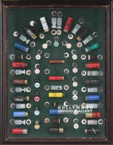 23X18X2 SHOTGUN SHELLS/GLASS/WOOD