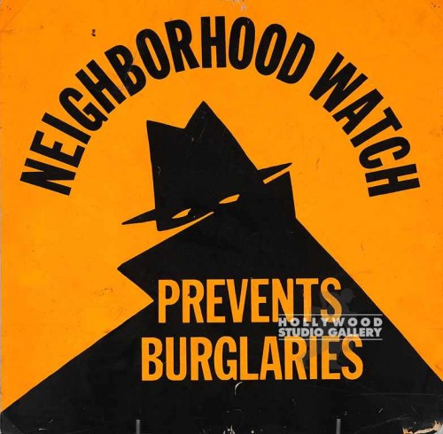 18x18 Neighborhood Watch.../Mounted